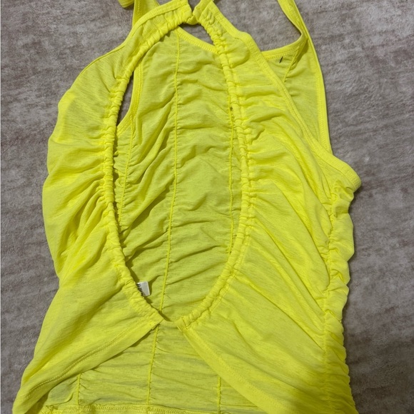 FP Movement Neon Ruched Free Fold Tank size small - Picture 5 of 5